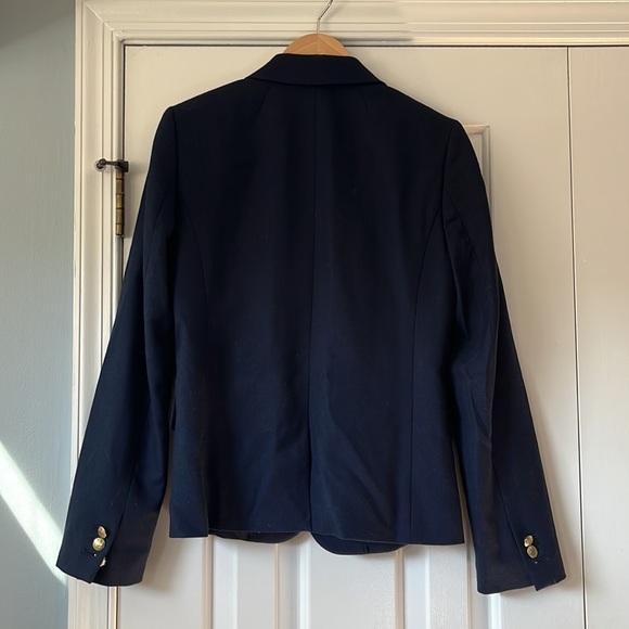 J.Crew Factory Schoolboy Blazer - Navy - NWOT - Picture 2 of 6